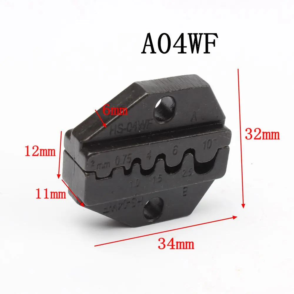 A04WFL A04WF A10WF A16WF A625GFL A40J A26TW A07FL штампы наборы для HS обжимной Пилер AM-10 EM-6B1 машина штампы наборы модули челюсти
