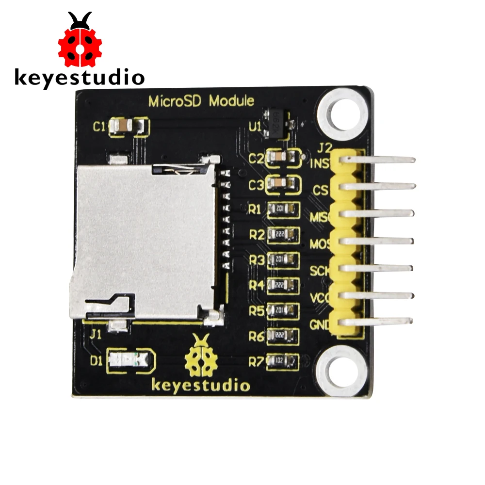 Keyestudio Mini Micro SD TF Card защитный модуль памяти с контактами для Arduino | Электронные