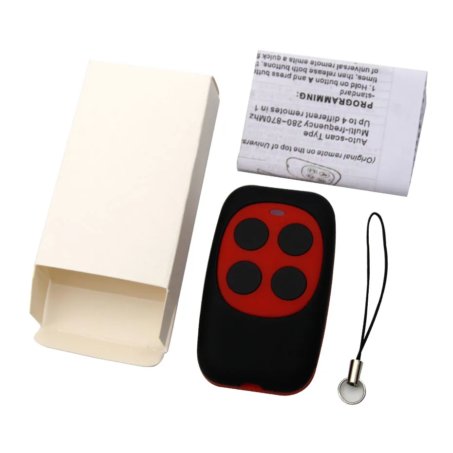 

Auto Scan Frequency 433MHz Cloning Garage Remote Control Duplicator 433.92 MHz Rolling Code and Fixed Code