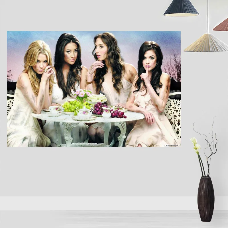 Custom Pretty Little Liars Posters And Prints Wall Pictures For Living Room Modern Art Poster Home Decor 20x30cm 27x40cm |
