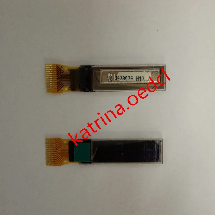 OLED дисплей 0 91 дюйма 128*32 солнце видимо драйвер SSD1306 узкая сторона 15 контактов