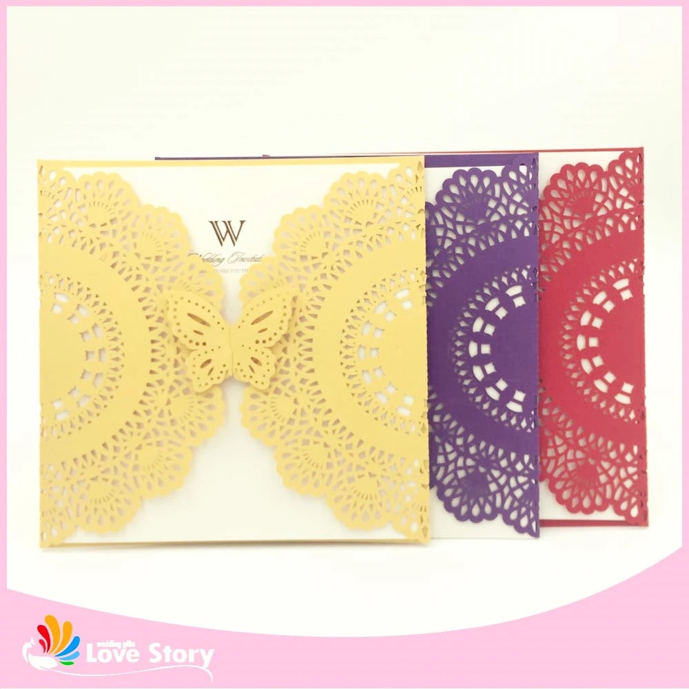 10 шт. пригласительные открытки на свадьбу с узором в виде сердца|card postcard|greeting card