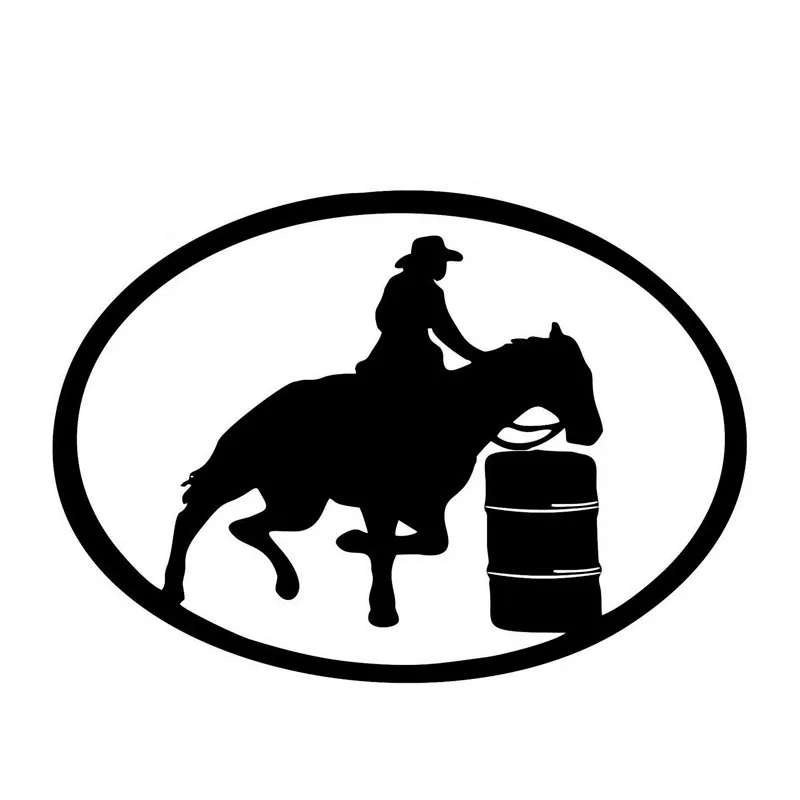 17 9*12 7 см интересная наклейка Cowgirl Rodeo унитаз гоночный автомобиль s съемные