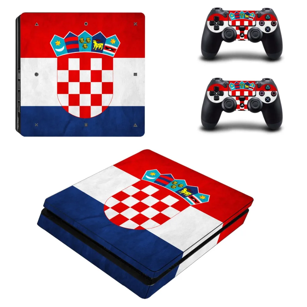 Оман Албания Хорватия Национальный флаг PS4 тонкая наклейка на кожу Виниловая для