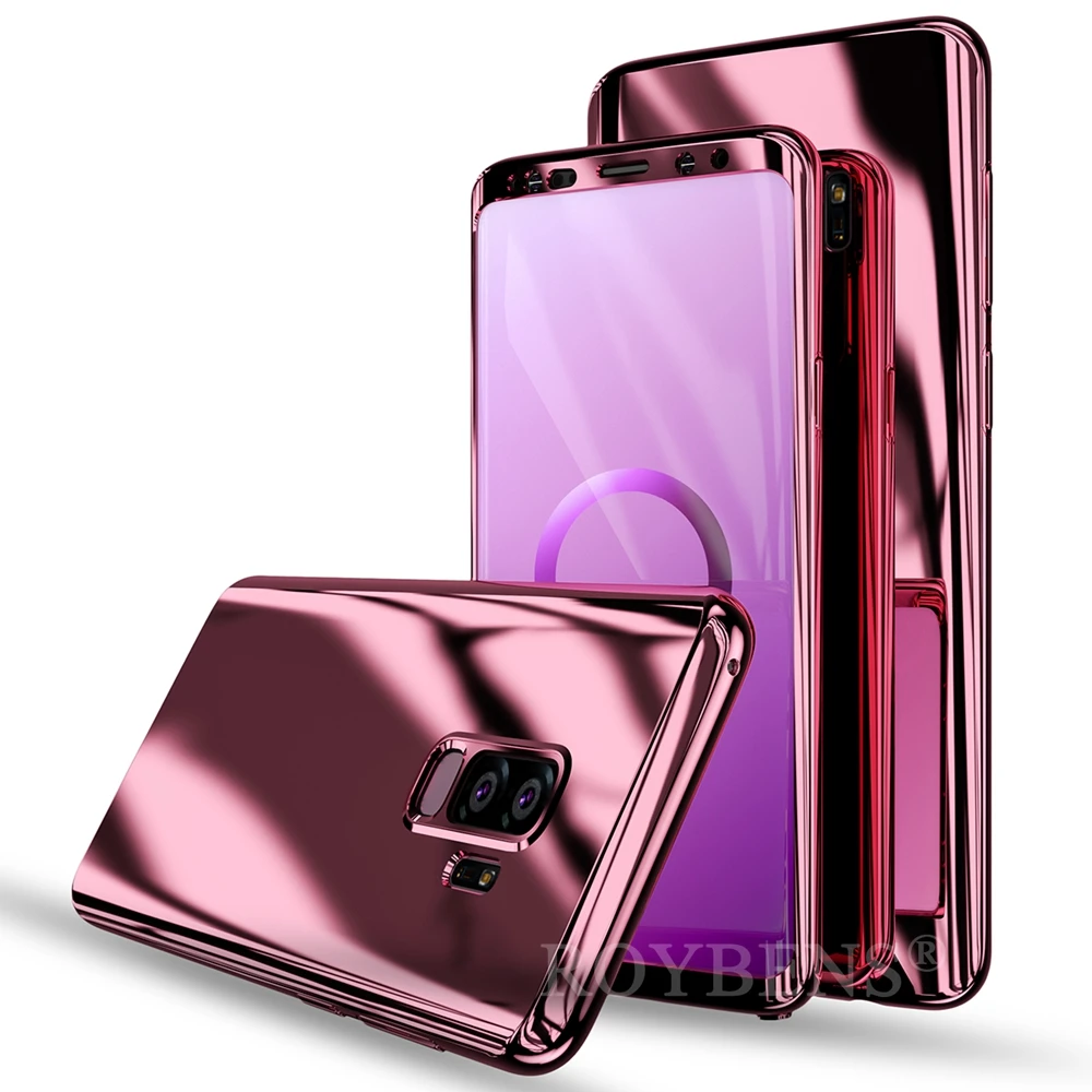 Для samsung Galaxy S9 чехол Роскошные Roybens ультра тонкий шикарная блестящая 360 полная