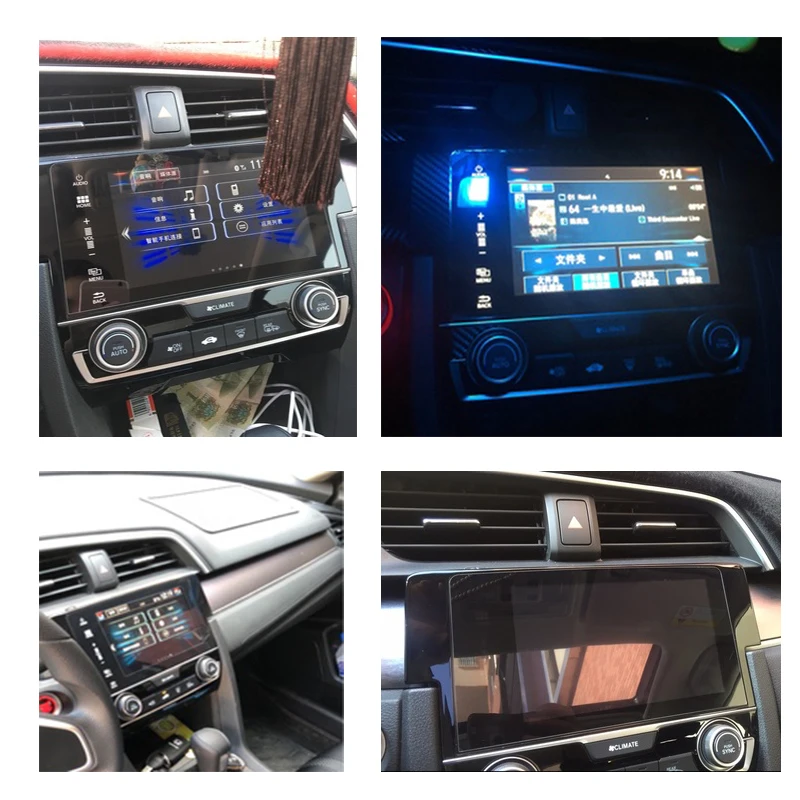 GPS навигационный экран протектор для Honda Civic 10th & EX T L Touring 7 дюймов 2016 2017 2018