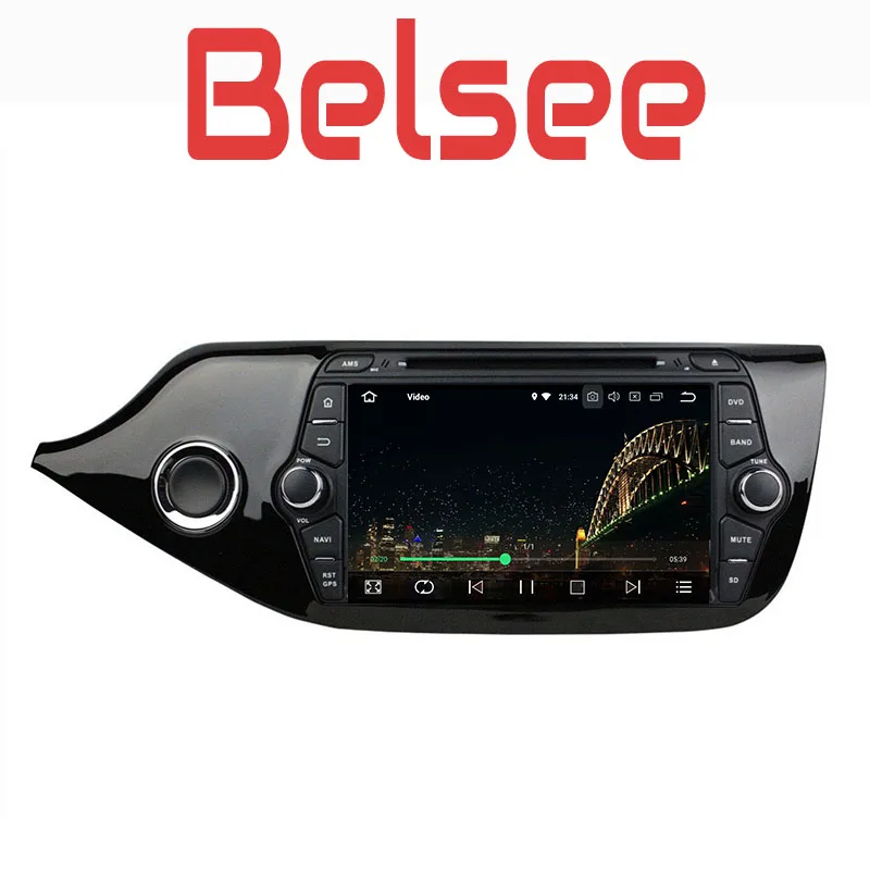 DVD плеер Belsee Android 8 0 для Kia Ceed автомобильное радио головное устройство IPS сенсорный