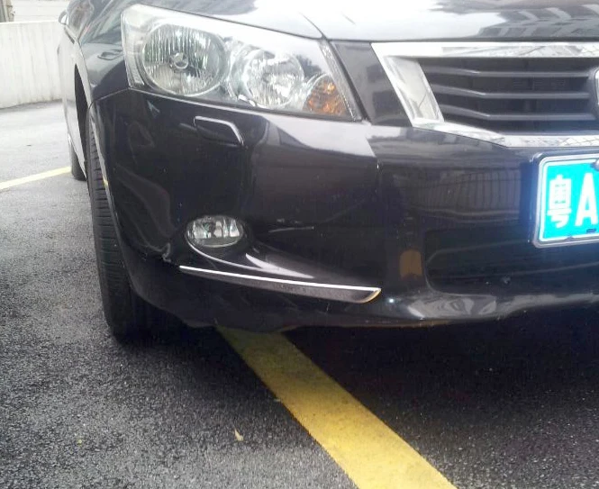 2 шт. для Honda Accord 2008-2010 передняя противотуманная фара декоративная наклейка бровей