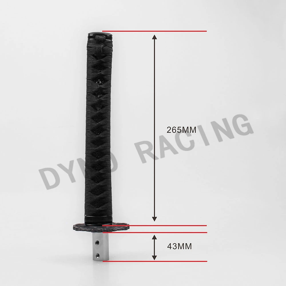 Dyno аксессуары для гоночного автомобиля Катана ручка переключения передач для автомобиля запасная часть скорость хромированная самурайский меч ручка SK071