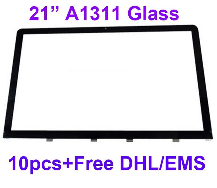 DHL/EMS Бесплатная доставка! 10 шт Стекло Для iMac 21-дюймовый A1311 передний ЖК-экран