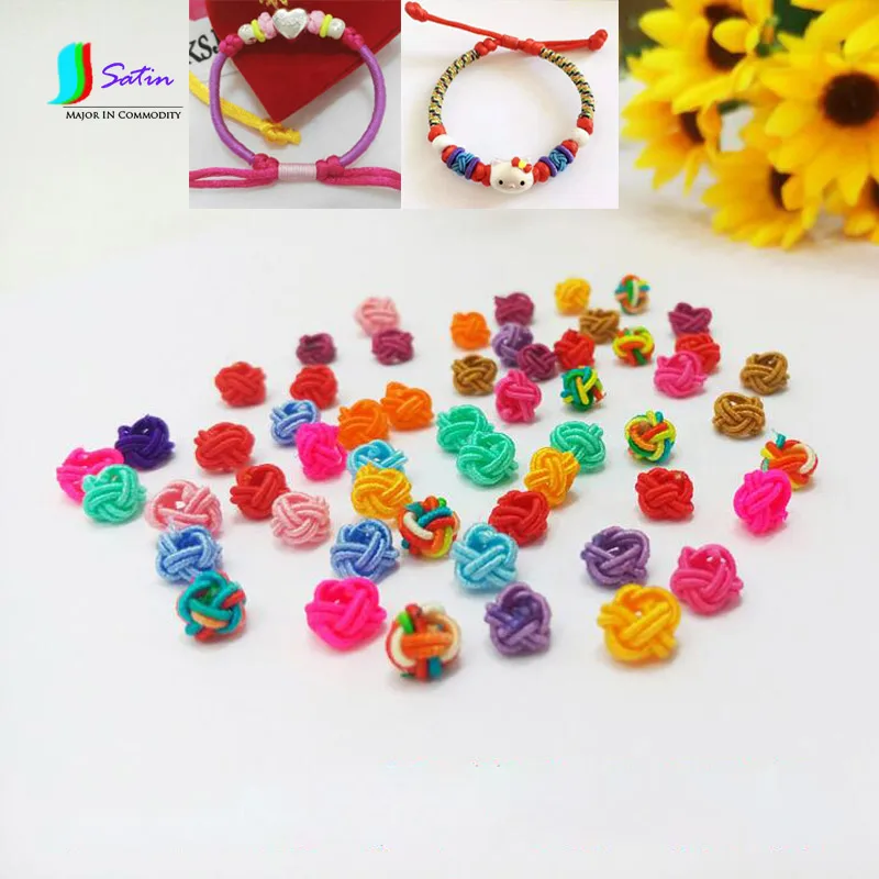 23 Цвета узел ананаса Диаметр 6 5 мм ручная работа рукоделие Ткачество