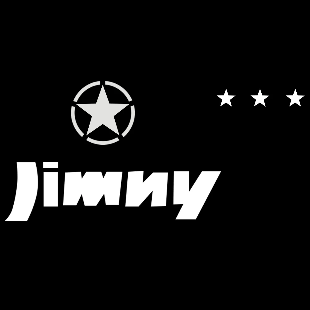 

Stickers For SUZUKI Jimny Car Styling Jimny sticker Auto Accessories Reflective Waterproof Vinyl Car Decals Car Accessories 1PC