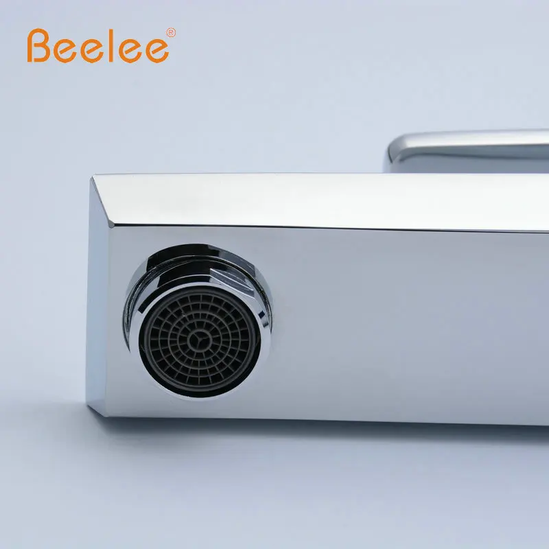 Beelee классический стиль латунный Смеситель для раковины кран горячей и холодной