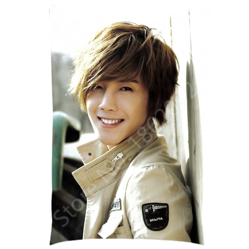 Лидер продаж красивые Kim Hyun Joong Наволочка Чехол для подушки крышка Kpop Ким куцом