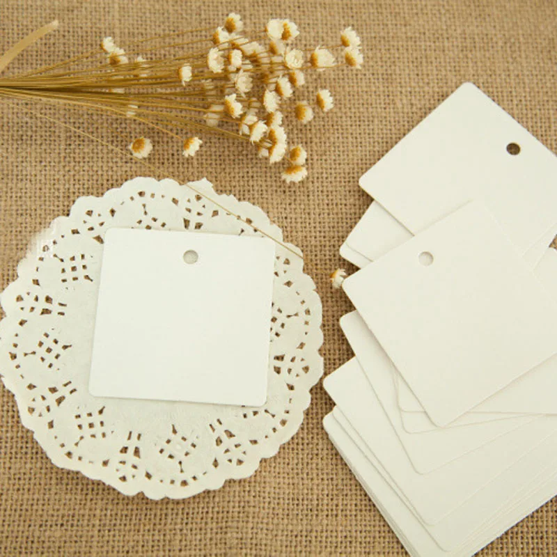 Карточки для скрапбукинга 100 шт. квадратная Крафтовая бумага разные цвета | Дом и