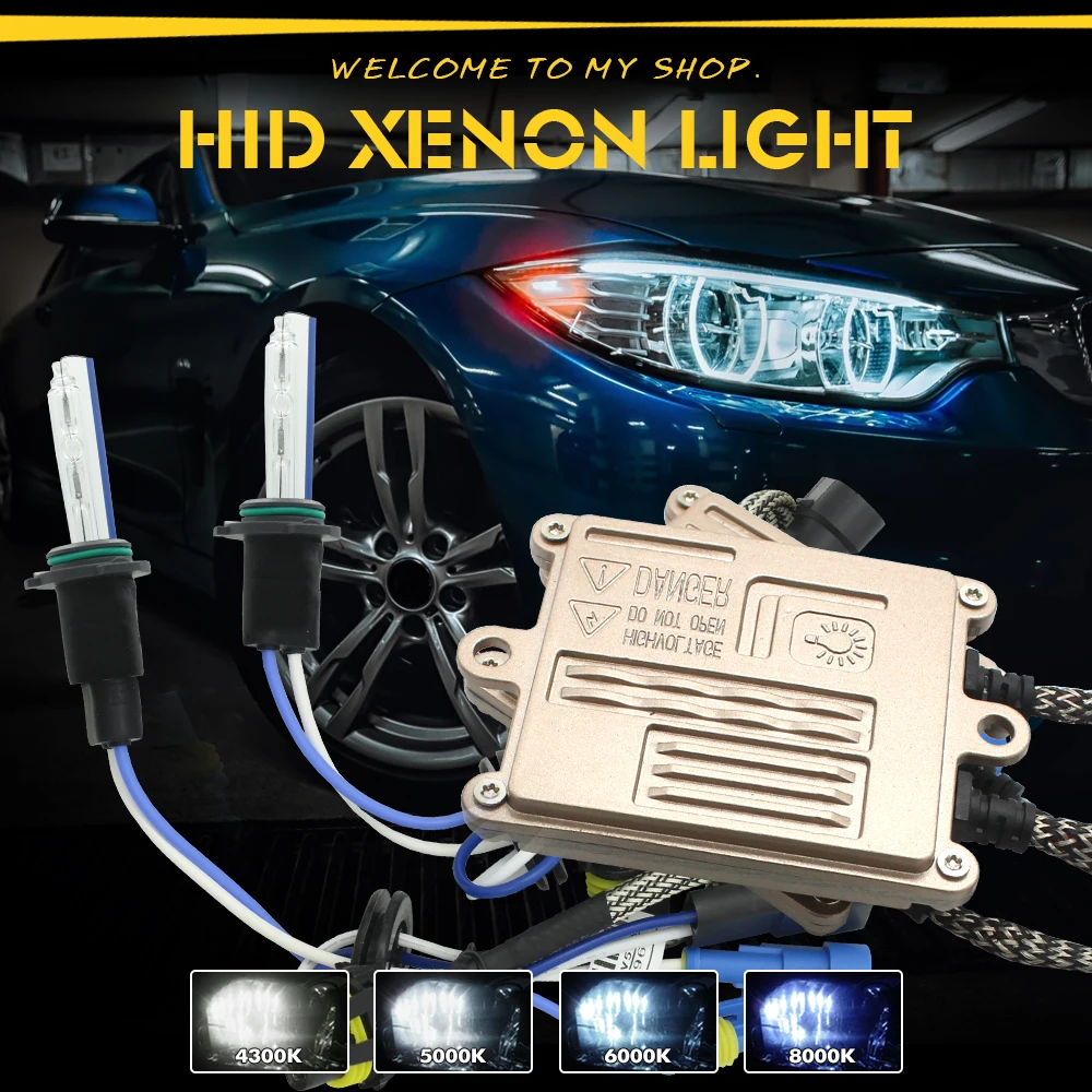 LOAUT HID Kit AC 55W Автомобильная фара быстрого запуска H1 H4 H7 H8 H9 H11 9005 9006 9012 балластная