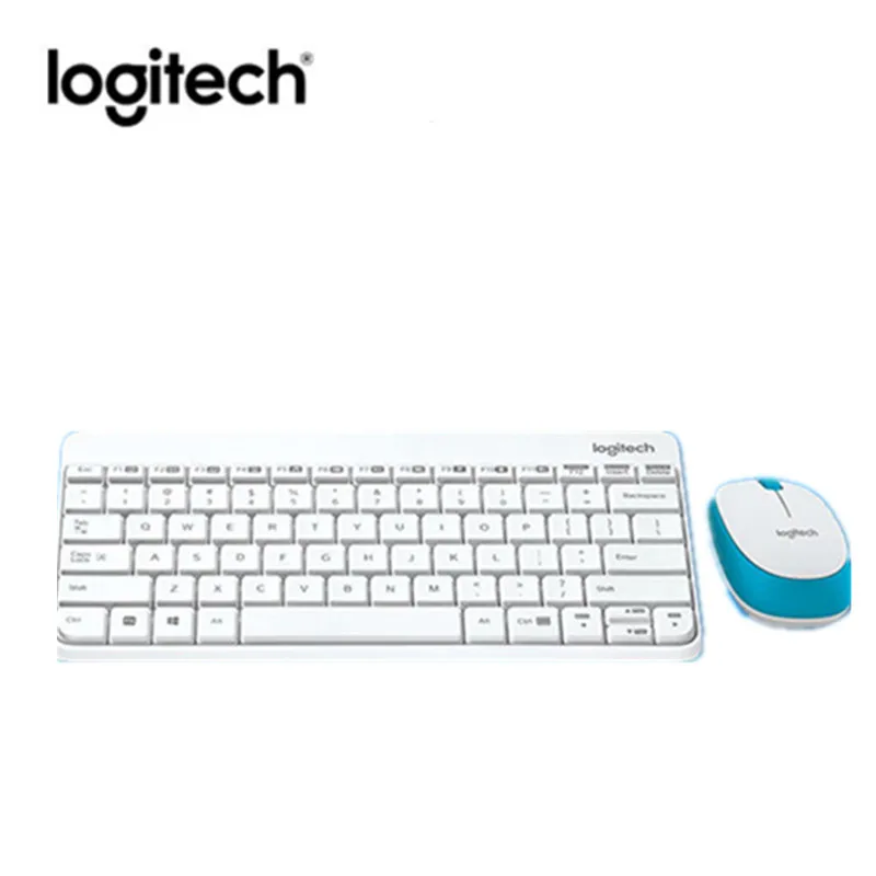 Logitech MK245 нано клавиатура Мышь комбо Эргономика клавиатуры и Мышь Водонепроницаемый Эргономика набор мини