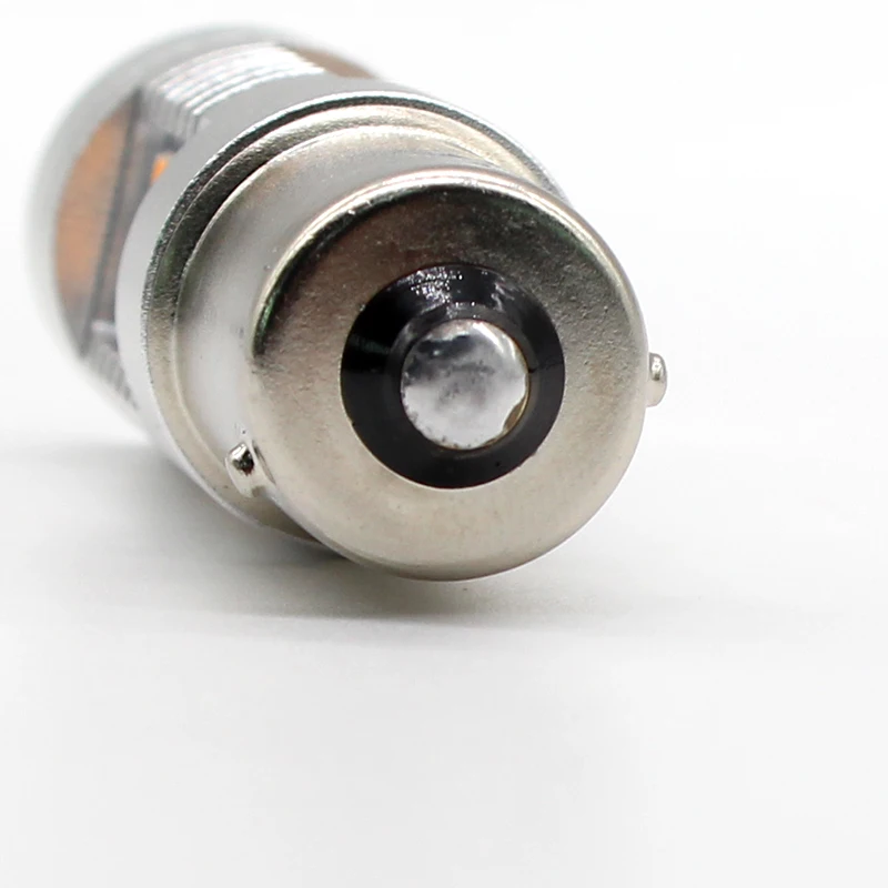 Boodlied 12 V 1156 светодиодный BAU15S PY21W 3030 21 SMD лампы желтый сигнальные для автомобилей