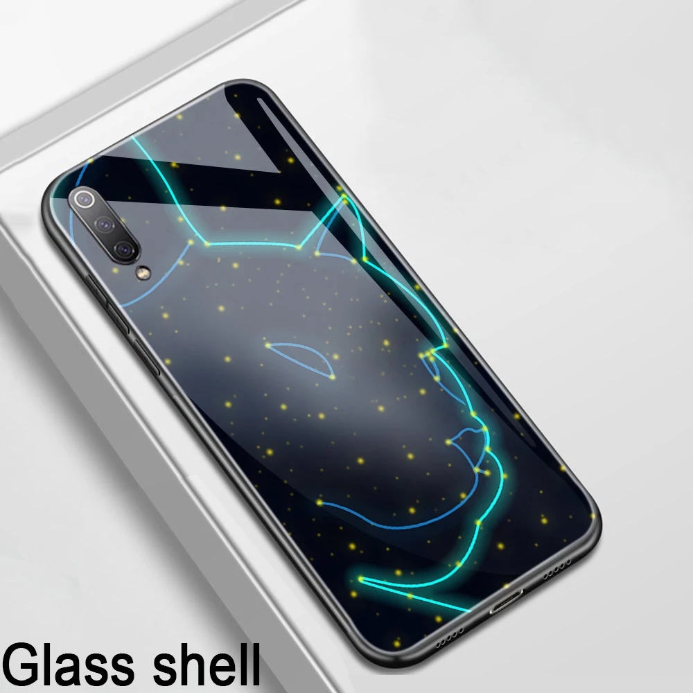Ciciber Marvel Skull для Xiaomi mi 9 9T 8 A2 6X mi X 2 2S PocoPhone F1 стеклянные чехлы для телефонов Red mi Note 7 8 6 5 Pro Plus - Цвет: WM03304