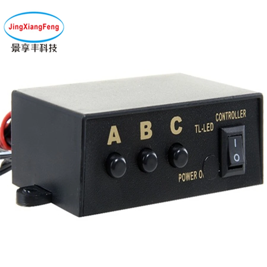 Универсальный Автомобильный светодиодный Предупреждение Strobe Flash полиция