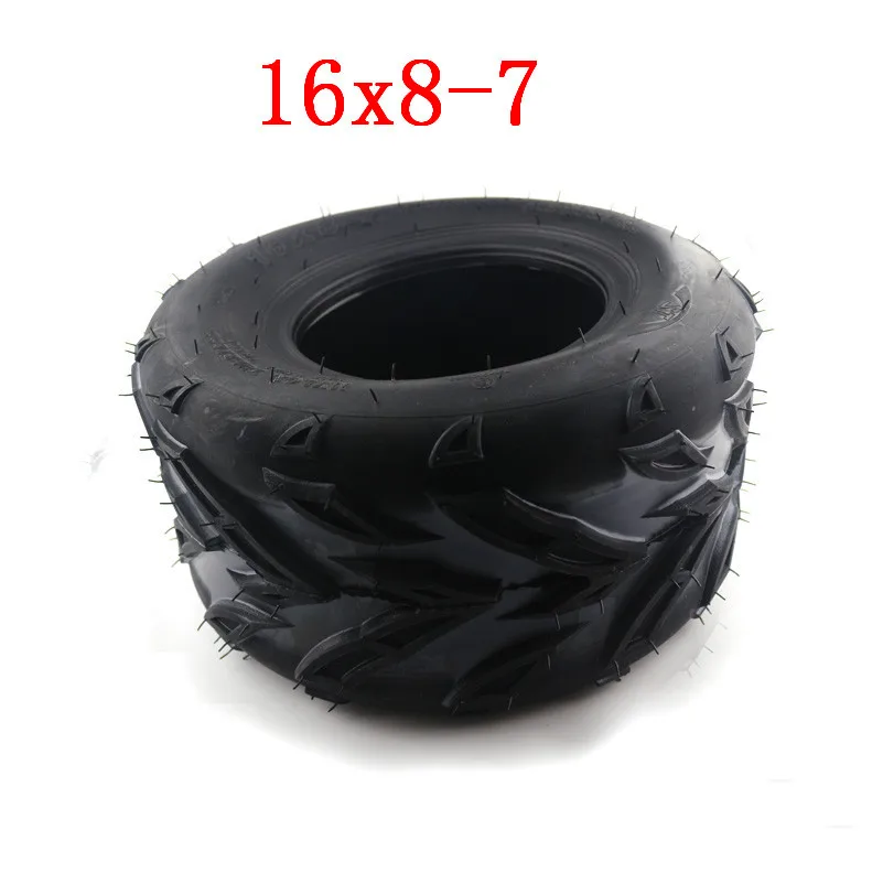 Высокая производительность 16X8-7 Kart автозапчасти 7 7 дюймов шины atv 16X8-7 16*8-7 шоссе Шины износостойкие колеса шины