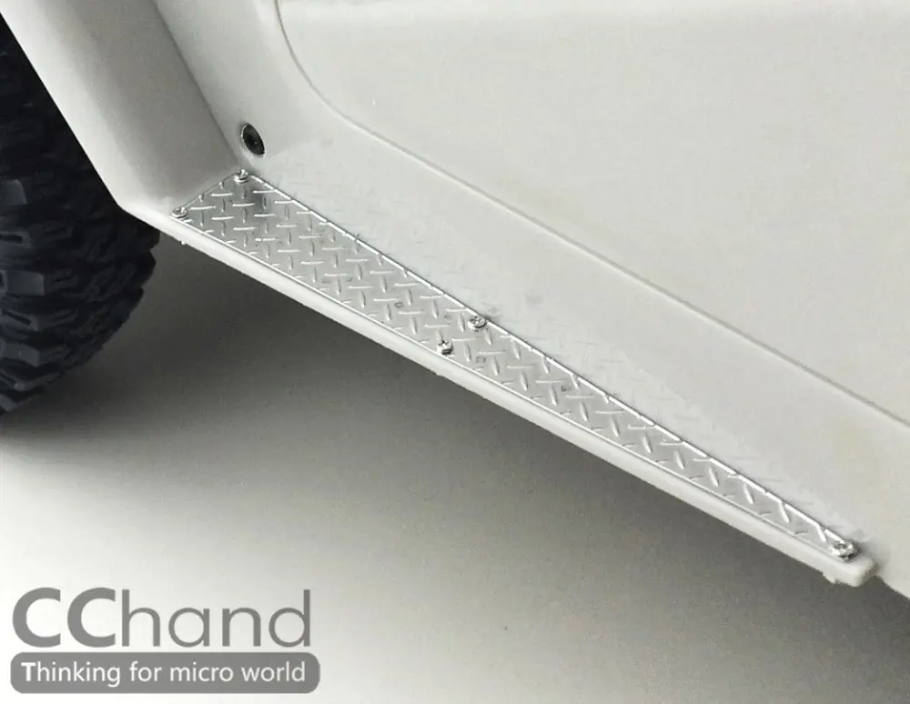 CChand 1/10 Масштаб RC сторона педали Скоба для RC4WD Gelande II Cruiser/FJ40 Toyota G2 truckRC автозапчасти