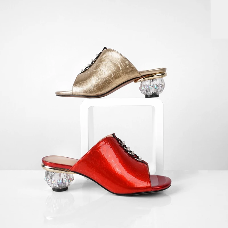 ASILETO стразы из натуральной коровьей кожи летние Кристальные Необычные высокие