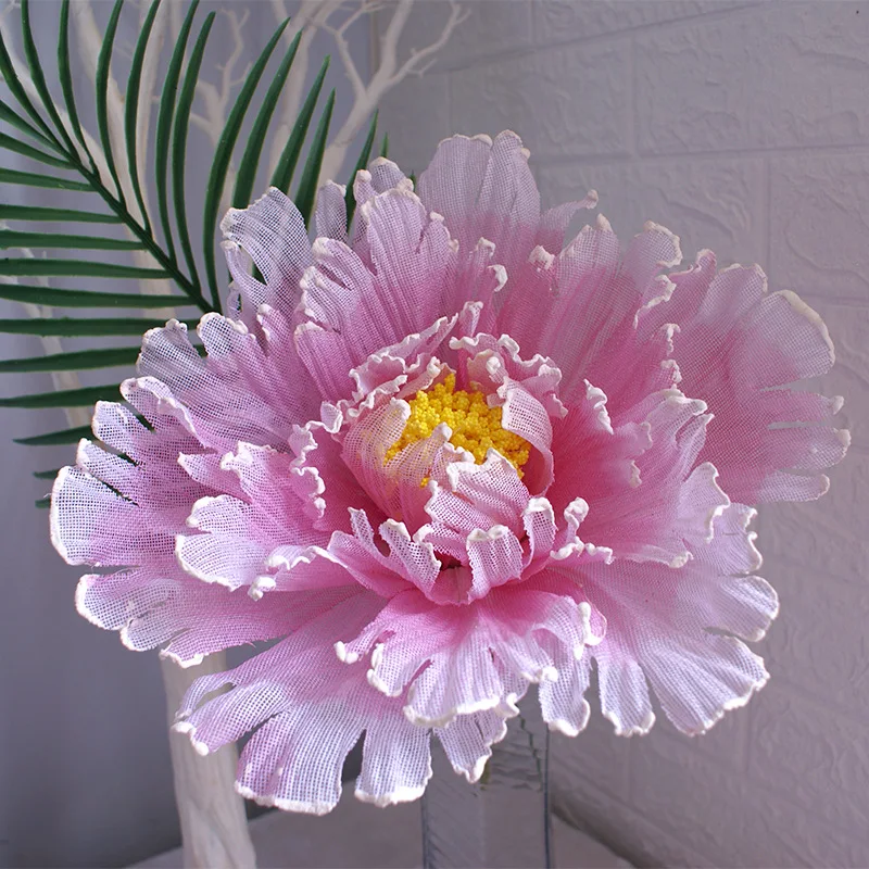 

Large Artificial Peony Flower Wedding Background Fake Flower Wall Road Guide Arch Decoration Shopping Mall Window Display