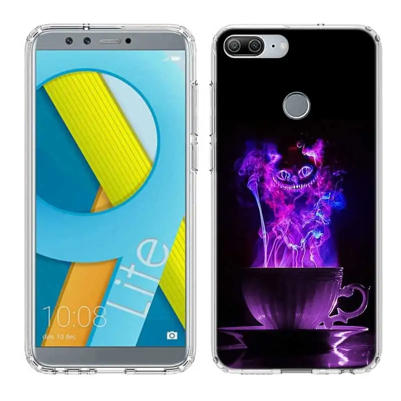 Силиконовый чехол для телефона Алиса в стране чудес Чеширский кот Huawei Honor 20 Pro 10 9