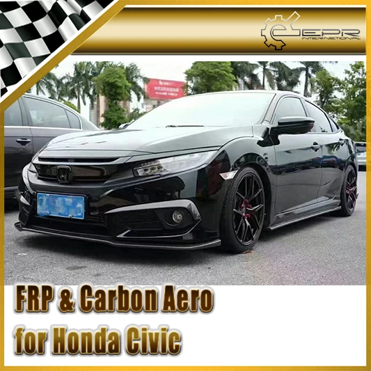 Автомобильный Стайлинг для Honda 10 го поколения Civic FC см стильное удлинение боковой