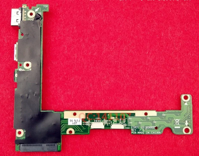 

Оригинал для ASUS S200 S200E X201E X202E USB VGA коммутационная плата X202E плата ввода-вывода