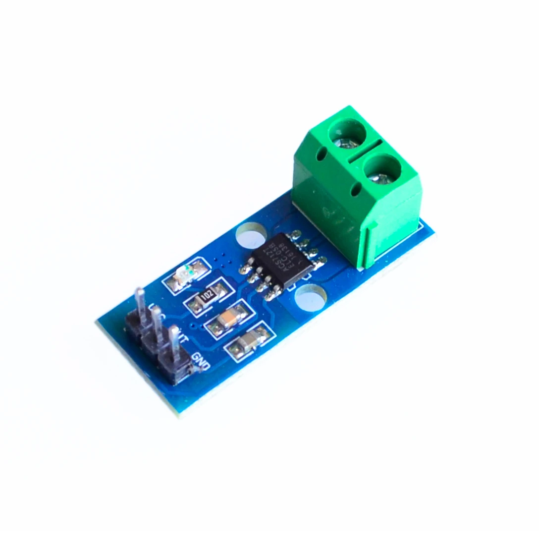 Модуль датчика тока Холла ACS712 модуль 5A 20A 30A для arduino 5A/20A/30A ACS712|Интегральные схемы|
