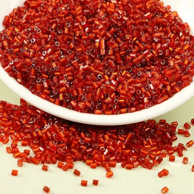 018 Red Ipsequins 20 г/лот 2 мм чешский стеклянный бисер для рукоделия 11/0 сделай сам стеклянный стеклярус для вышивки патчи аксессуары для одежды - Цвет: 018 Red