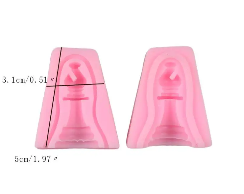 12 шт./лот Международная Шахматная силиконовая форма для торта инструменты