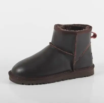 picture color Женские зимние ботинки; женская обувь; zapato mujer; зимние ботинки; австралийские непромокаемые ботильоны; женские белые ботинки с черным принтом - Цвет: picture color