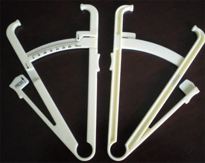 150 шт./лот тестер обнаружения телесного жира Skinfold измерения|caliper tester|skinfold caliperbody fat