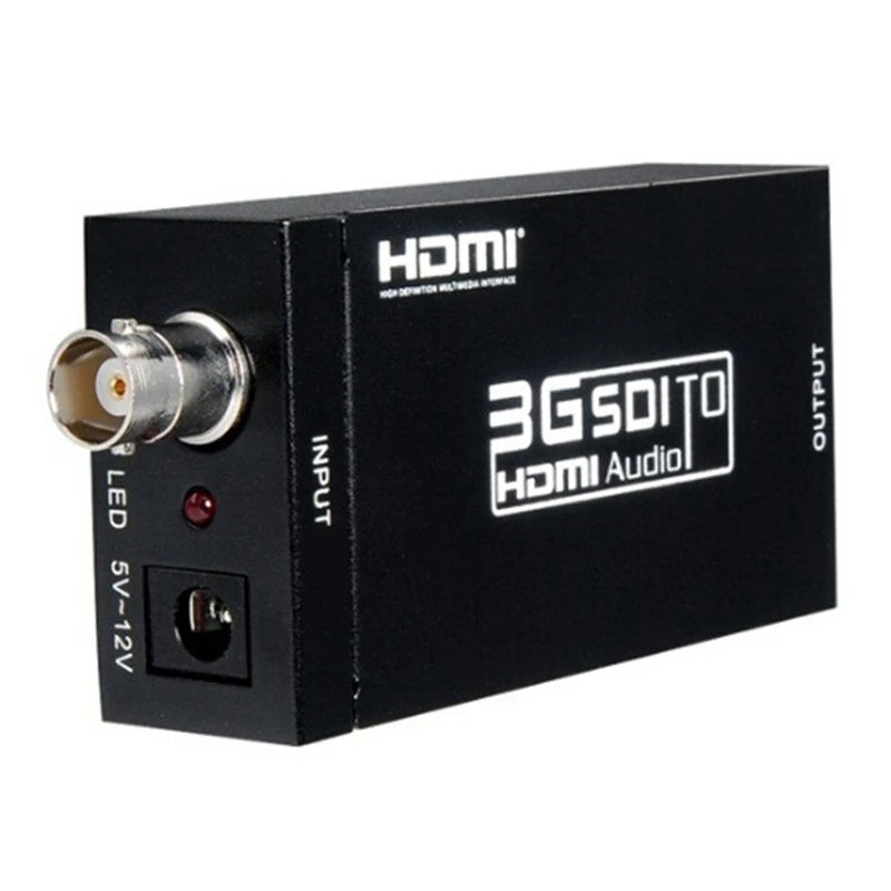 

Мини 3G SDI к HDMI конвертер адаптер SDI/HD-SDI/3G-SDI к HDMI 1080P Мультимедийный HD видео конвертер портативный