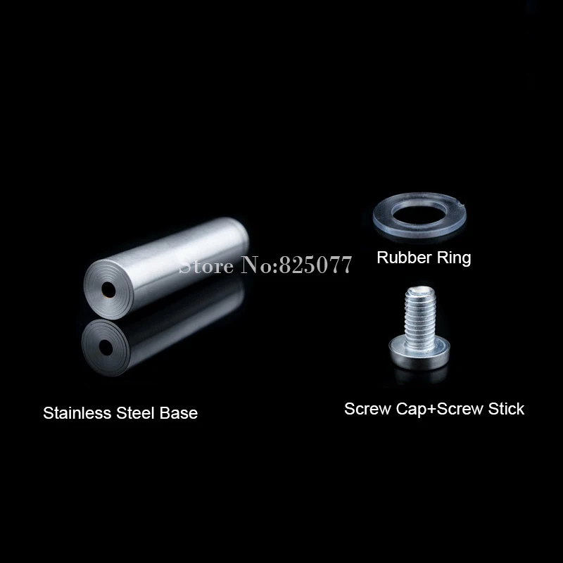 Полые винты крепления рекламных материалов из нержавеющей стали Размер: 19*30 мм