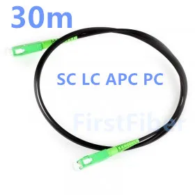 30 м SC LC APC PC FTTH Drop волоконный патч-кабель Бабочка патч-корд перемычка для наружного