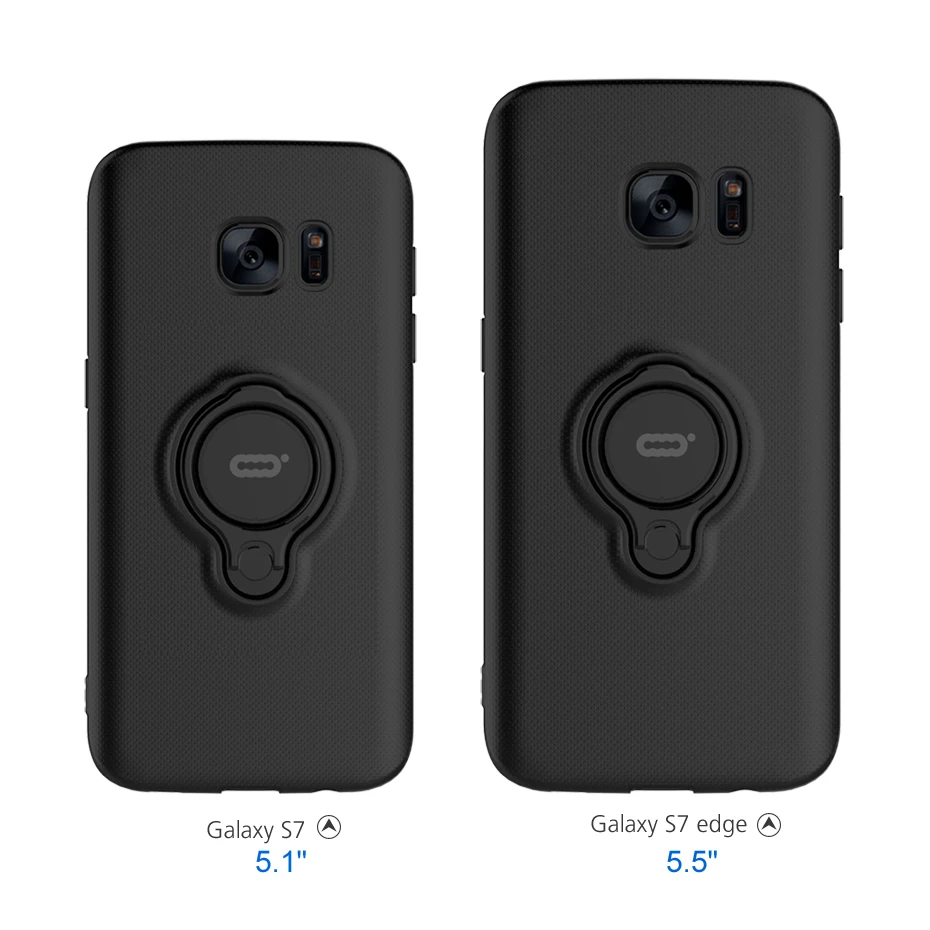 Чехлы для samsung Galaxy S7 края крышки Чехол класса люкс ультра-тонкий 360 полная защита PC