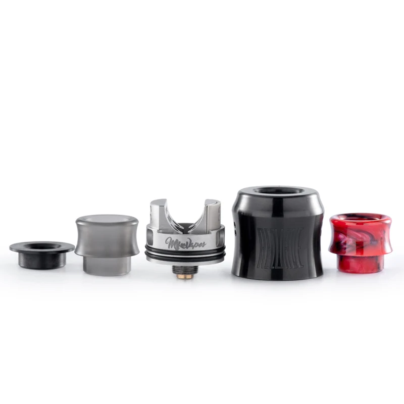 2018 New Original Wotofo Recurve RDA 24mm 510/squonk pin single coil 810 resin drip tip rebuildable dripping atomizer e-cig tank |