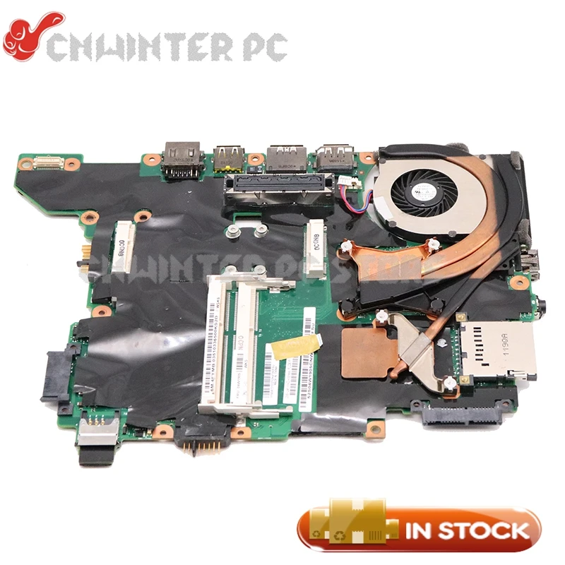 NOKOTION 04W1905 для lenovo Thinkpad T410s T410SI Материнская плата ноутбука I5-540M cpu NVS 3100 M DDR3 |