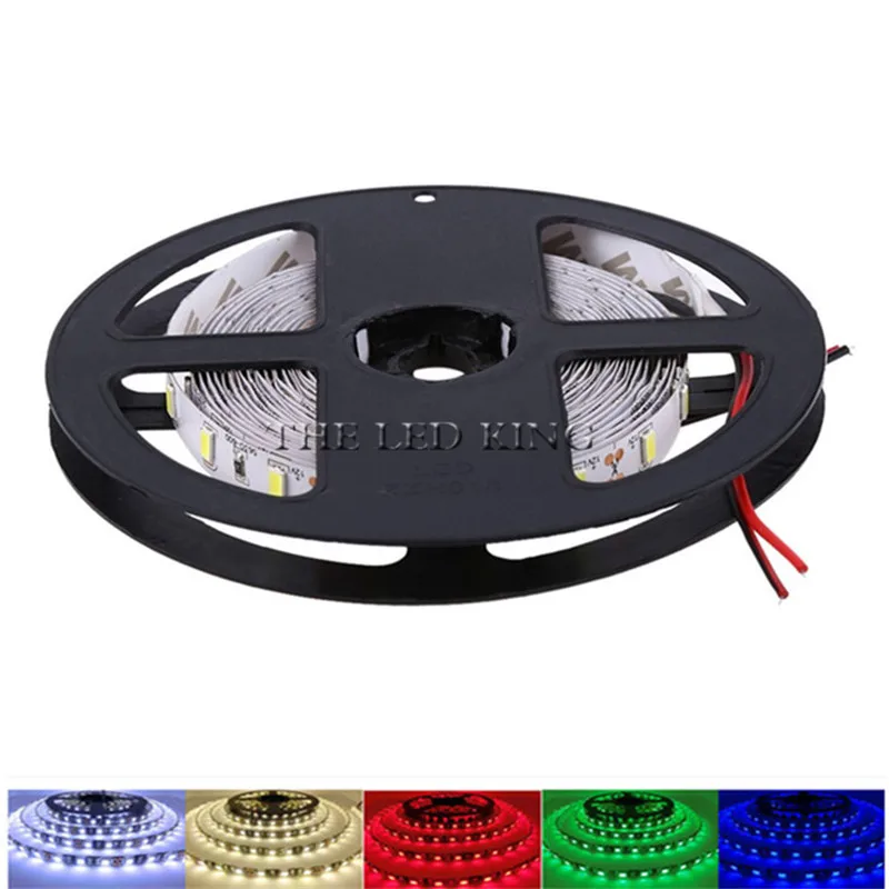 RGB 300 светодиодный светильник 5 м 60 s/m SMD 2835 белый теплый красный зеленый синий