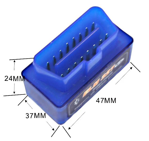 Высокое Качество Супер Мини ELM327 V1.5 OBD2 II Bluetooth Авто Диагностический Сканер