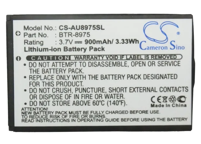 Cameron Sino высокое качество 900 мАч BTR 8975 батареи Для Audiovox CDM для Pantech CDM8975 8975|cameron sino|battery