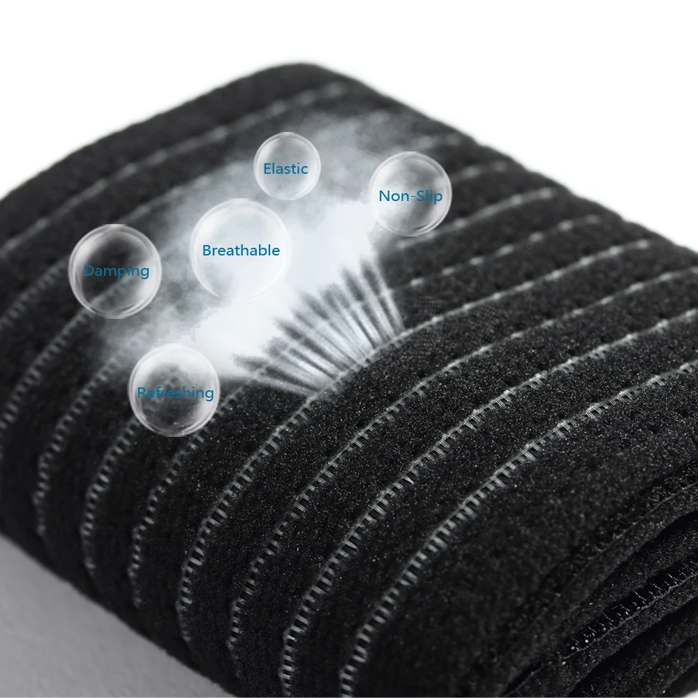 Нейлоновый напульсник для занятий спортом. Размер 40 на 8 см|elastic wrist support|wrist