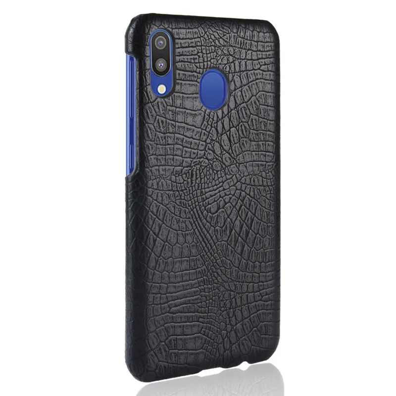 Для Samsung Galaxy A20e чехол для телефона из твердой искусственной кожи роскошный
