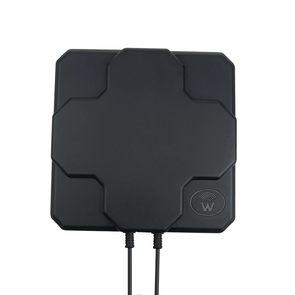 2* 22dBi наружная 4G LTE MIMO антенна, LTE двойная поляризационная панельная антенна SAM-Male разъем