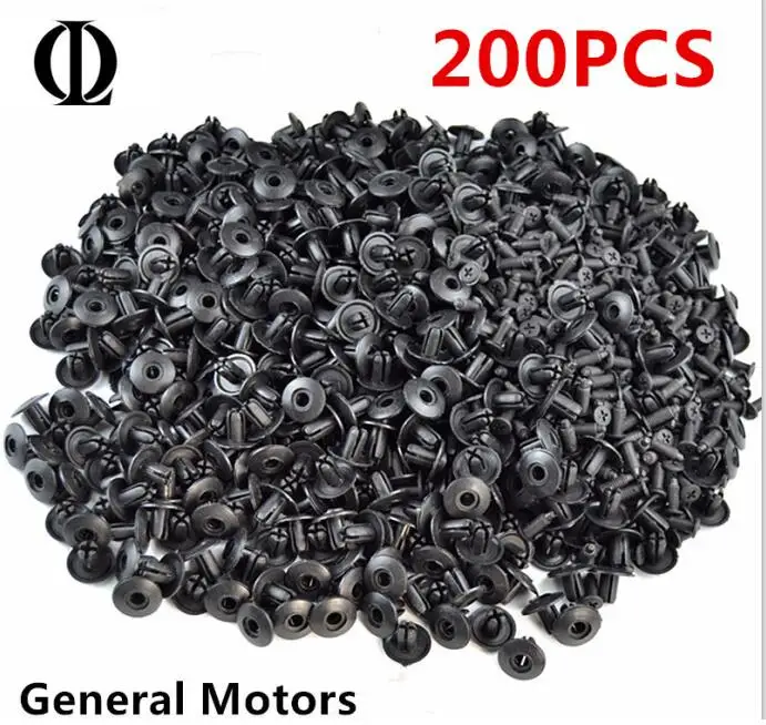 Универсальный тип 8 мм Автомобильный пластиковый удлиняющий винт заклепка