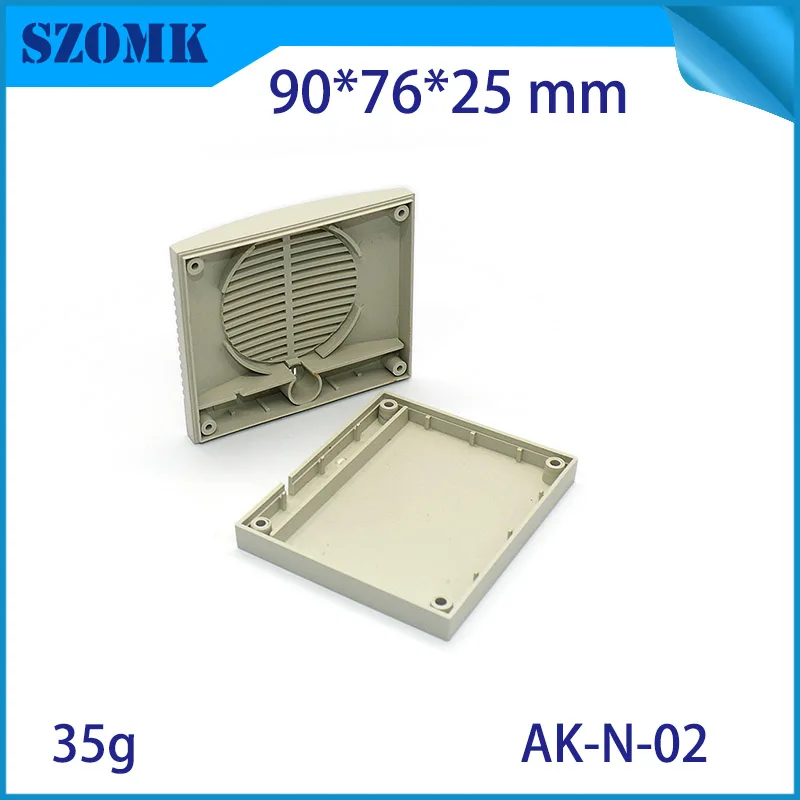 Горячая продажа abs электроники проект коробка датчик влажности корпус (10 шт.) 90*76*25